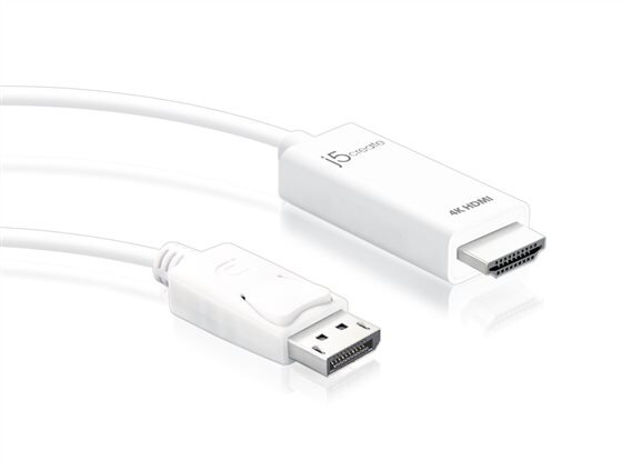 J5create JDC158 4K DP to HDMI 1 8m Cable-preview.jpg